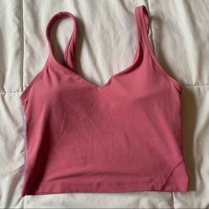 Lululemon Pink Blossom Align Tank Size 4